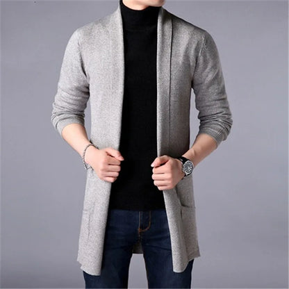 Gilet en maille pour homme - Veste d'affaires confortable 