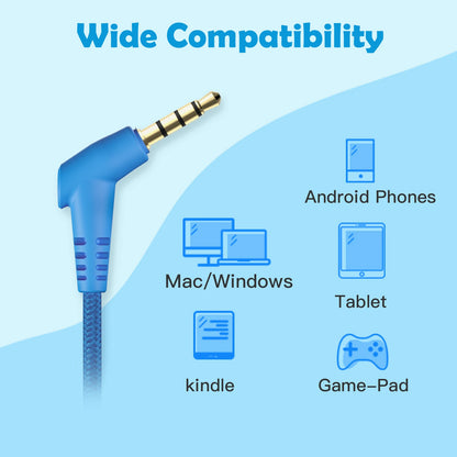 Kid's Unicorn Bluetooth Wired Headphones