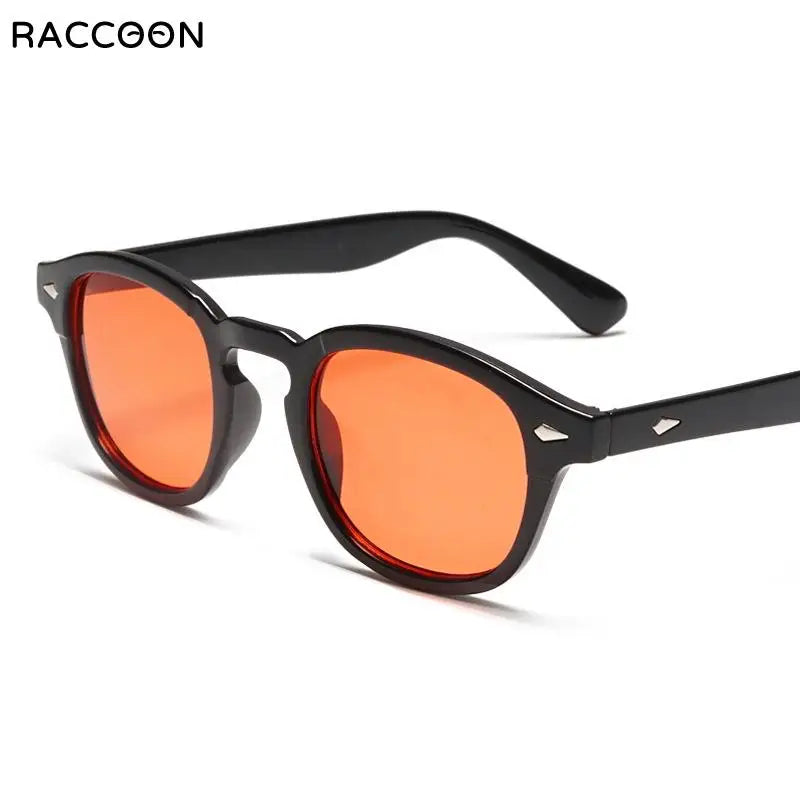 Unisex Rivet Round Sunglasses