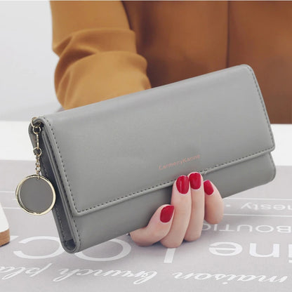 Pochette porte-cartes grande capacité pour femme