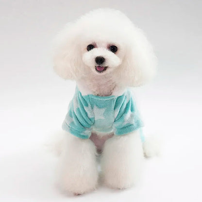 Small Dog Clothes - Autumn Winter Puppy Hooded