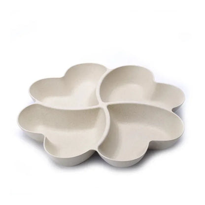 Plateau de fruits et boîte de rangement en forme de cœur