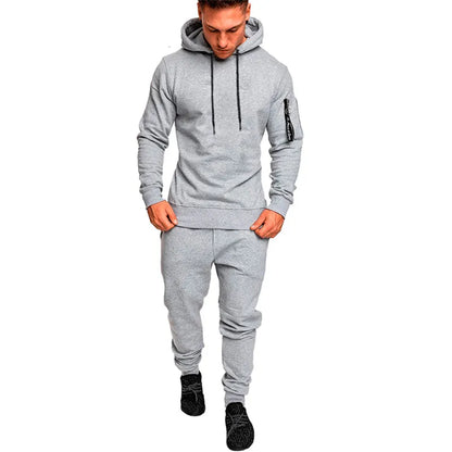 Breathable Fitness Running Hoodie Tracksuit