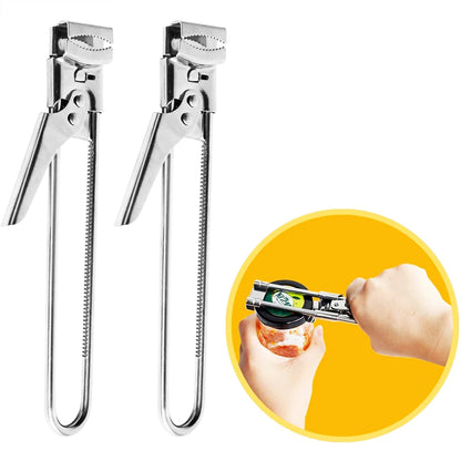 Stainless Steel Multifunctional Gripper Can Opener