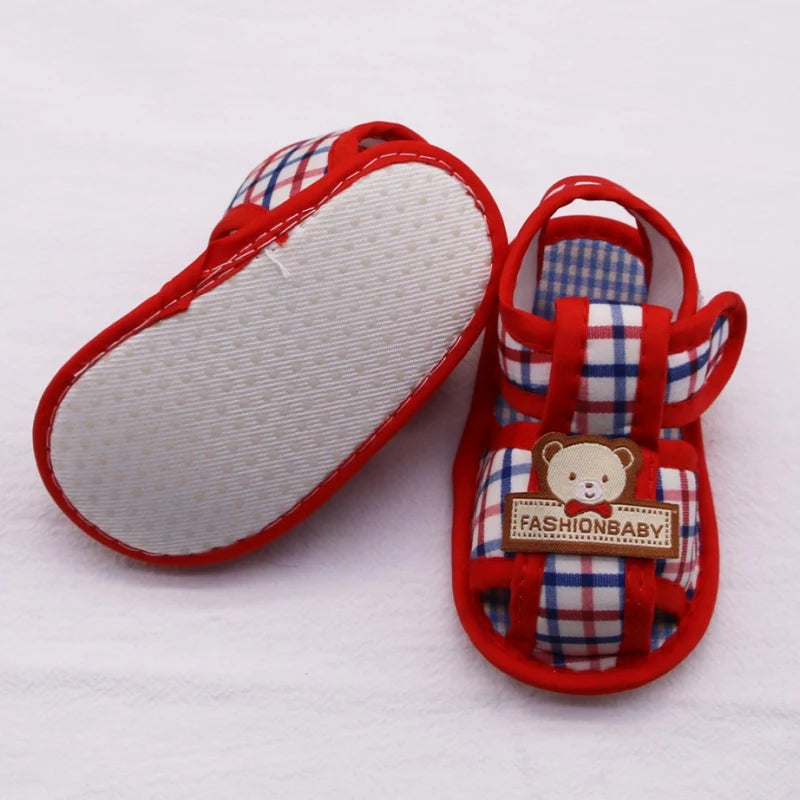 Chaussures plates à semelle souple pour bébé fille