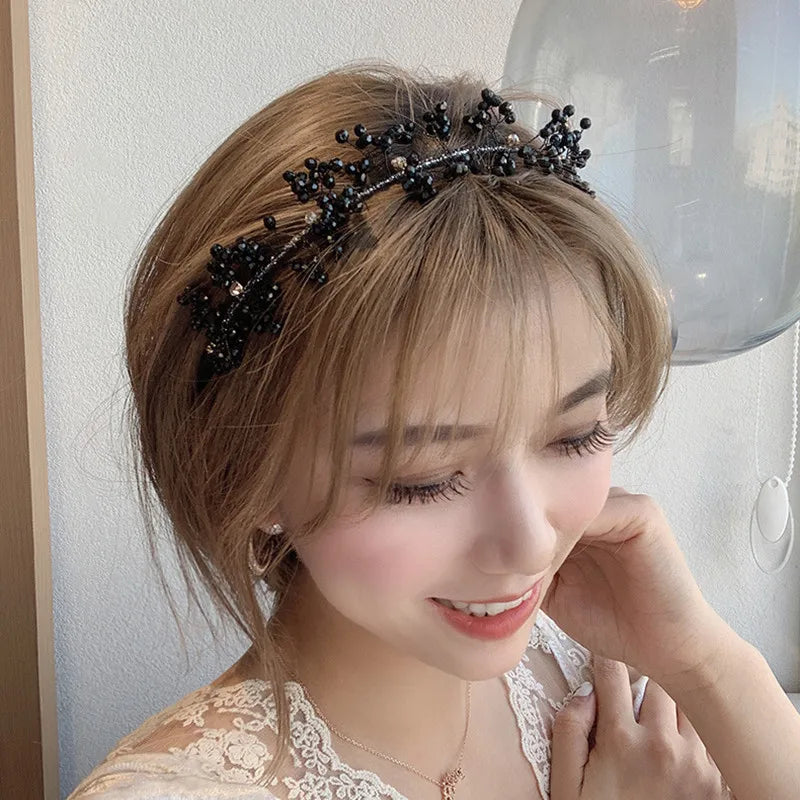 black headband thin