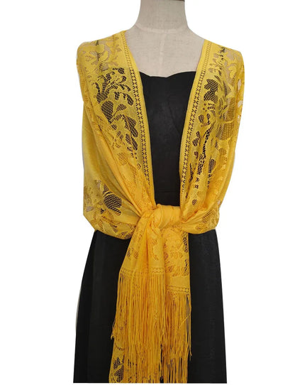 tassel shawl
