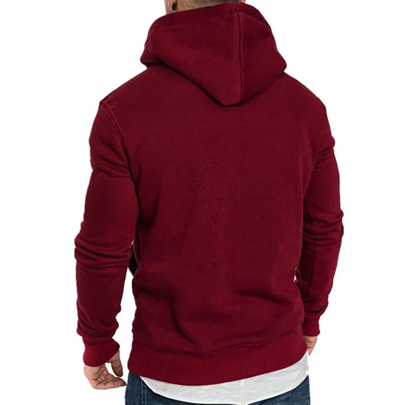 Spring/Autumn Men's Color Hoodies