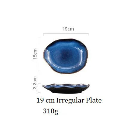 Household Irregular Tableware - Ceramic Dinner Plate