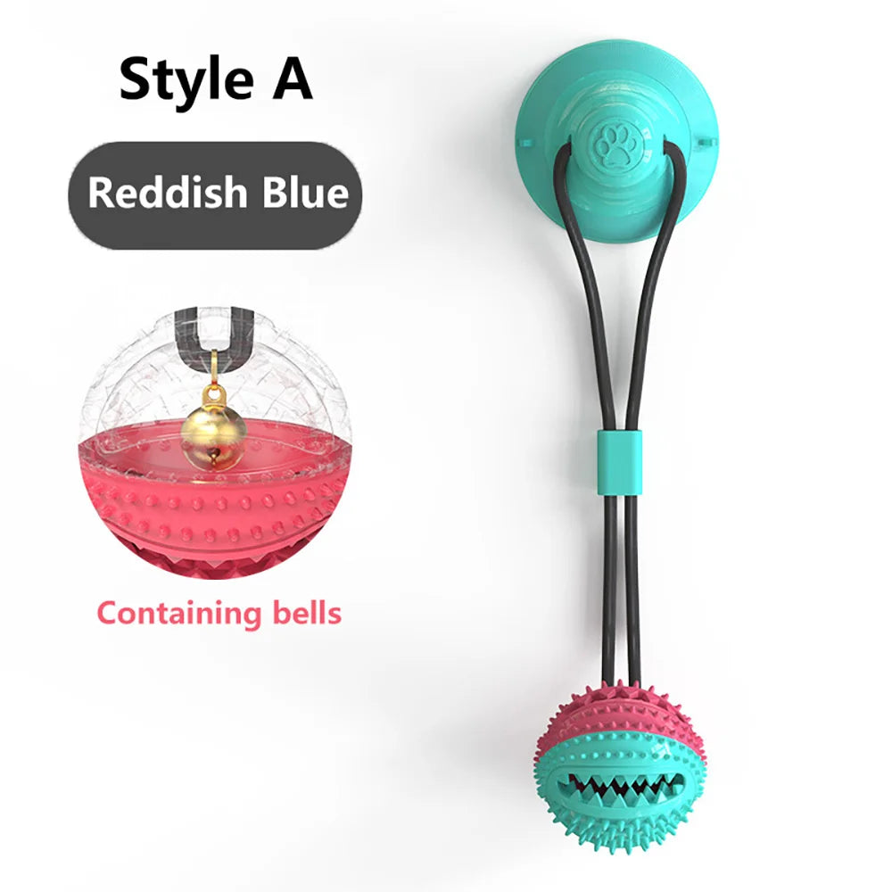 Interactive Pet Chew Bite Suction Cup Toys