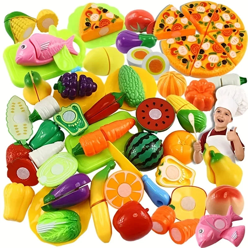 Kid's Kitchen Play Food Set
