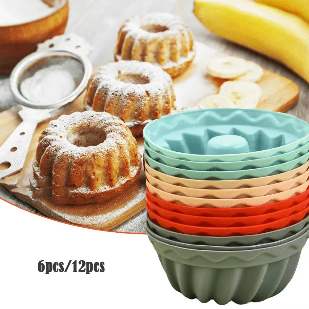 Kitchen Cup Cake Mold - Silicone Baking Mold