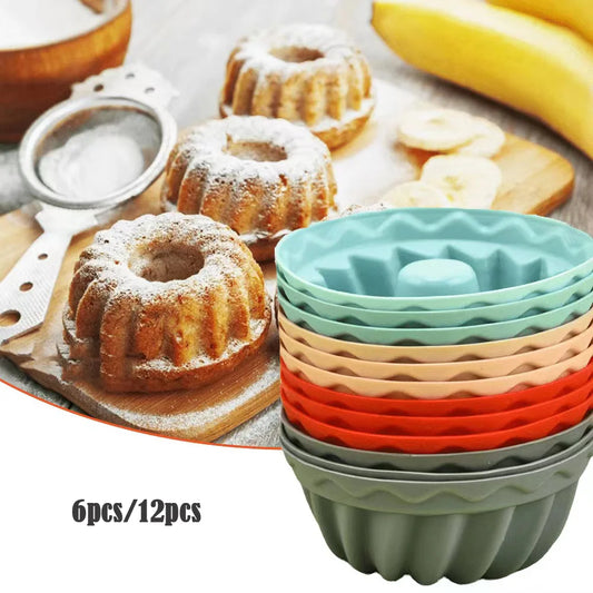 Kitchen Cup Cake Mold - Silicone Baking Mold