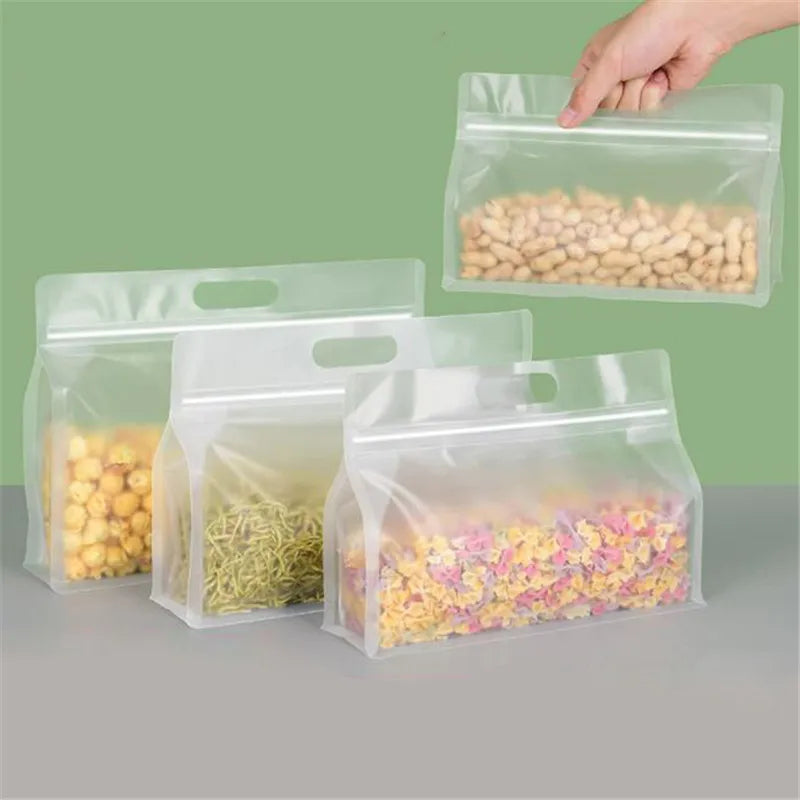 Leakproof Reusable Silicone Food Storage Containers