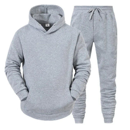 Men's Breathable Running Hoodie Jogging Suit