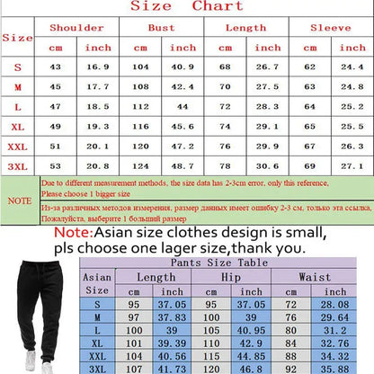 Men's Hoodie Sweatshirt - Fitness Spring Tracksuit