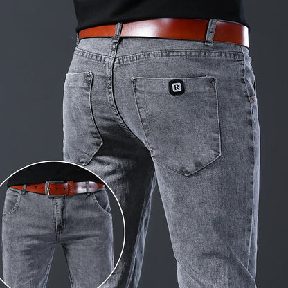 Men Middle Waist Jeans