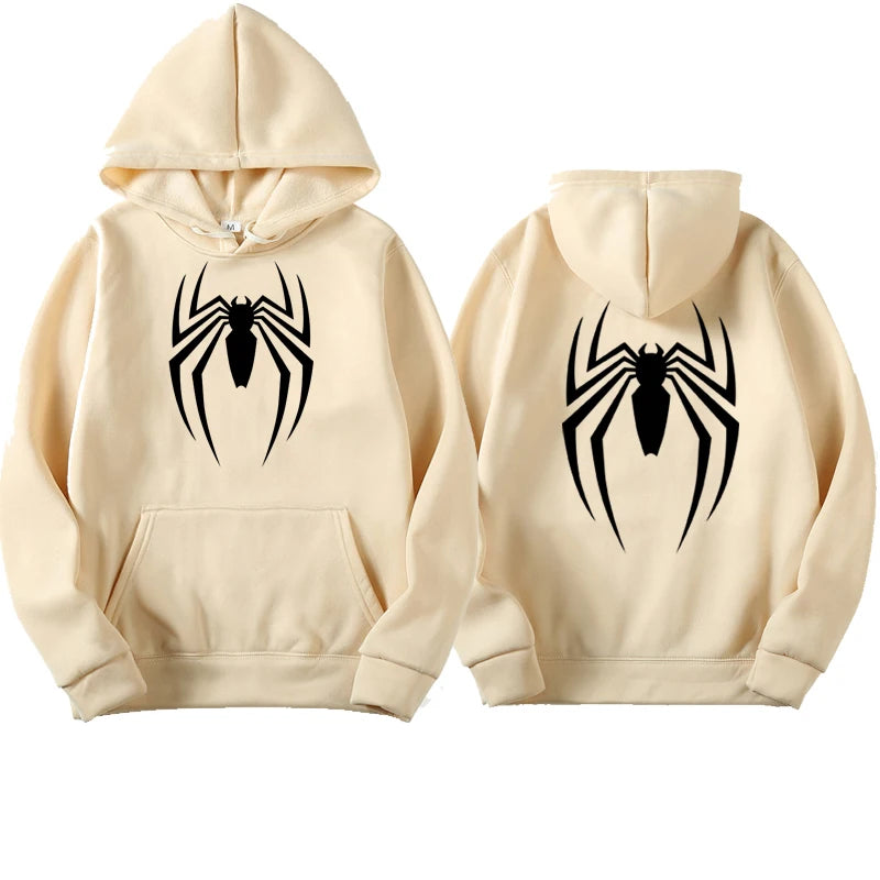 Men's Spider Print Hoodie