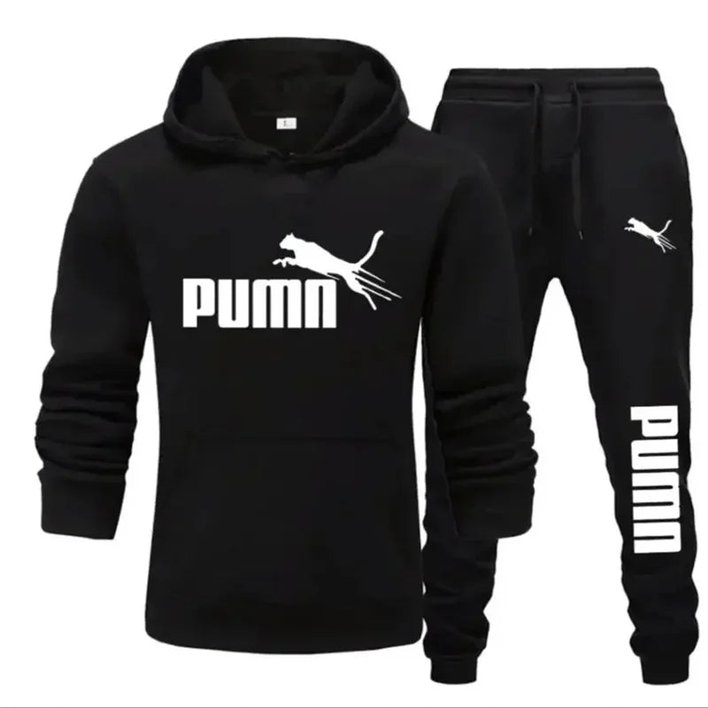 Men's 2-Piece jogging Hoodie Tech Fleece Tracksuit