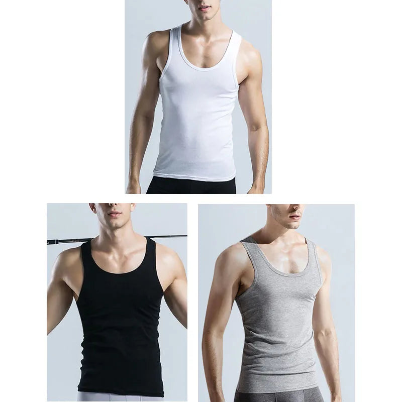 Men's 3-Pack Breathable Running Tank Tops
