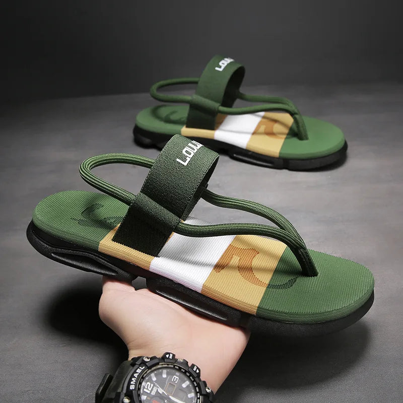 Men's Beach Slip-On Sandals