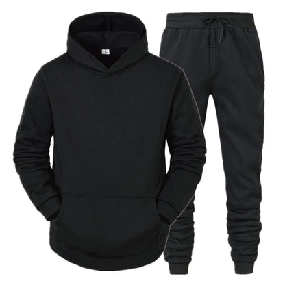 Men's Breathable Running Hoodie Jogging Suit