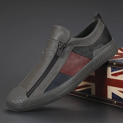 Men's Leather Casual Gradient Handmade Loafers