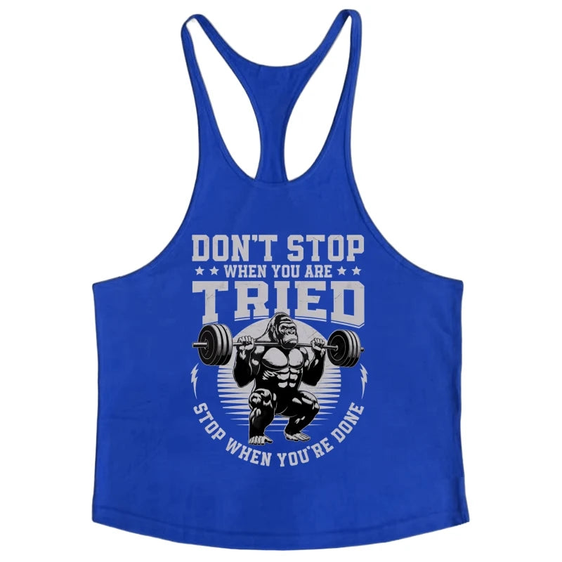 Men's Quick-Dry Thin Straps Stringer Tank Top