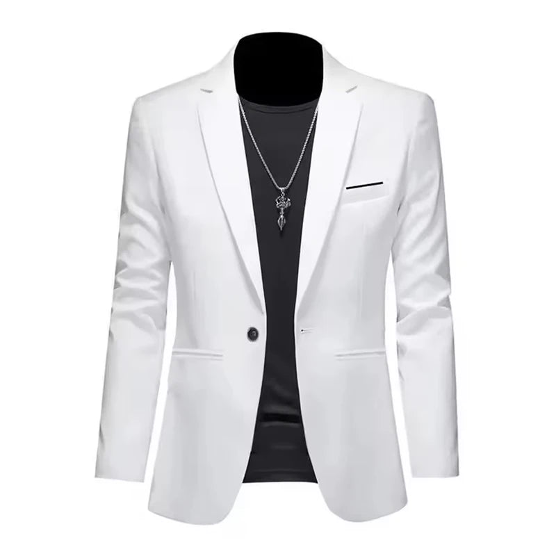 Men's Slim Fit Business Casual Blazer