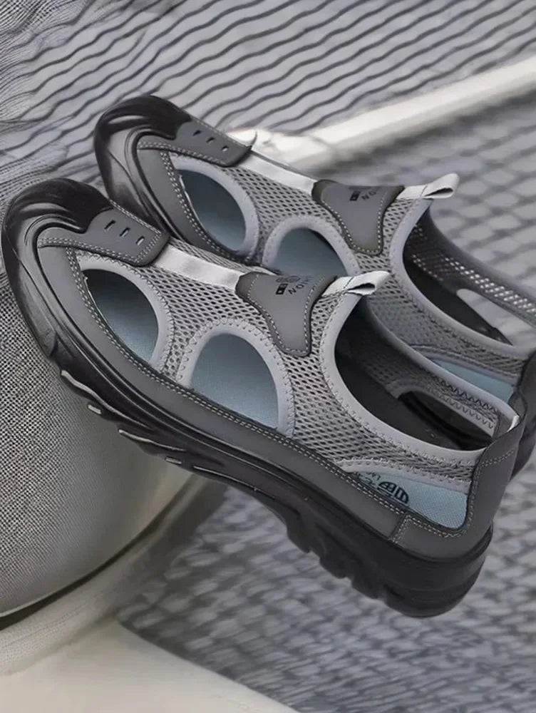 Men's Soft Bottom Hollow Out Summer Sandals