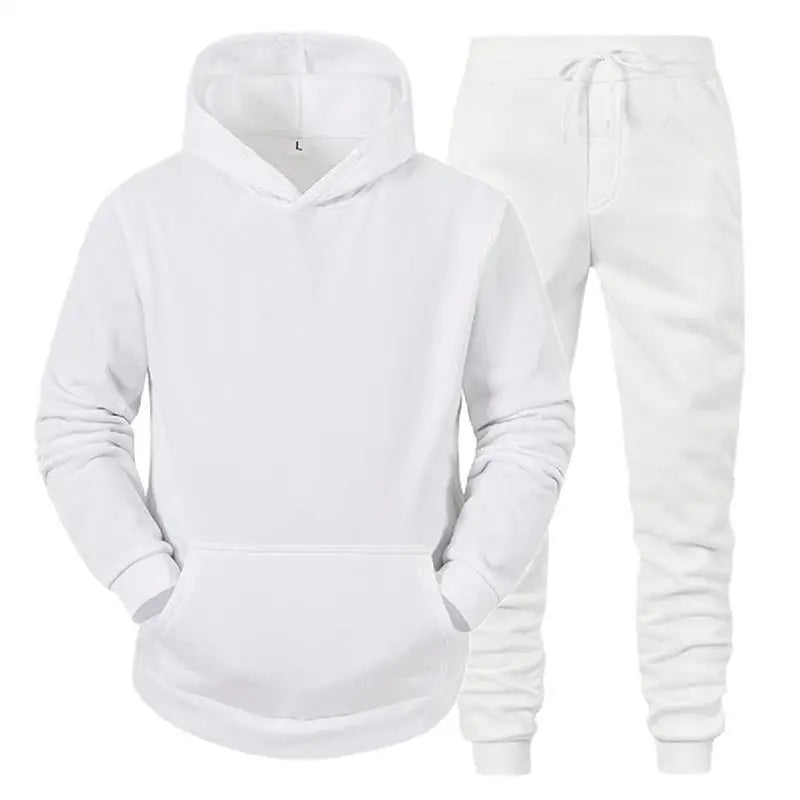 Men's Breathable Running Hoodie Jogging Suit