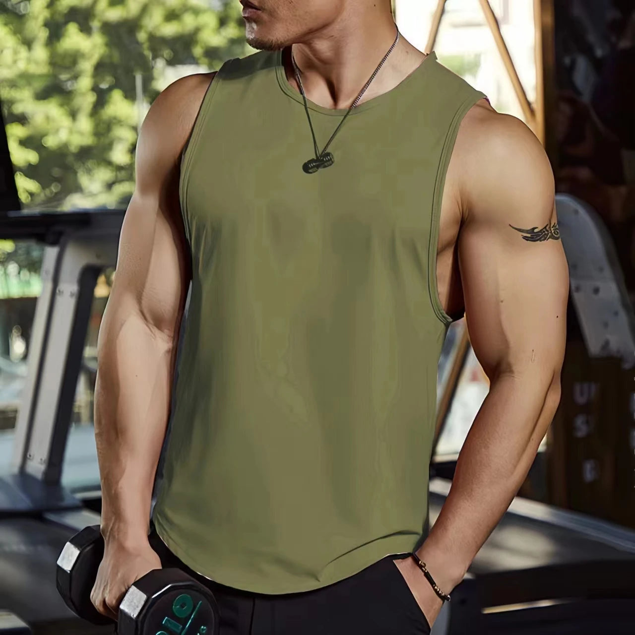 Men's Gym Fitness Sleeveless Workout Top