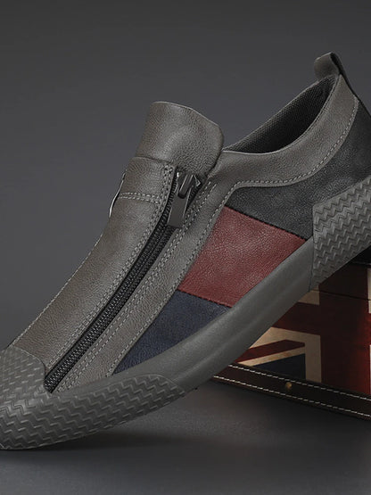 Men's Leather Casual Gradient Handmade Loafers