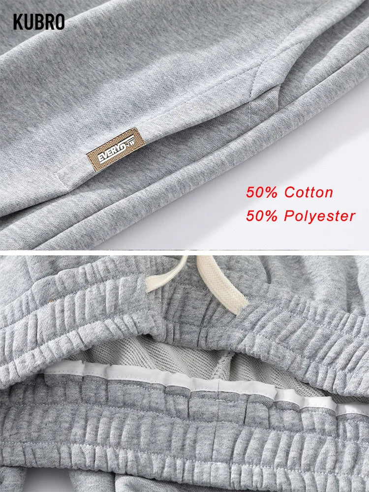 Men's Plus Size Baggy Loose Elastic Waist Trousers