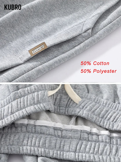 Men's Plus Size Baggy Loose Elastic Waist Trousers