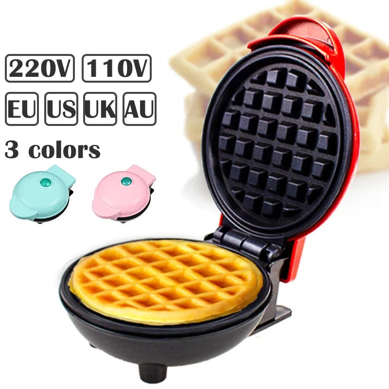 Mini Electric Kitchen Waffles Maker Machine