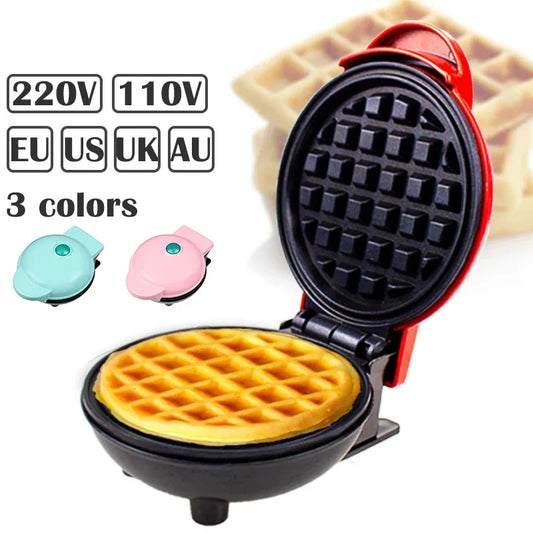 Mini Electric Kitchen Waffles Maker Machine
