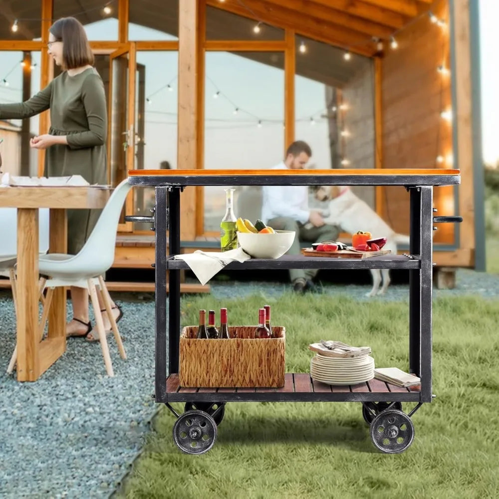 Mobile Kitchen Island Cart