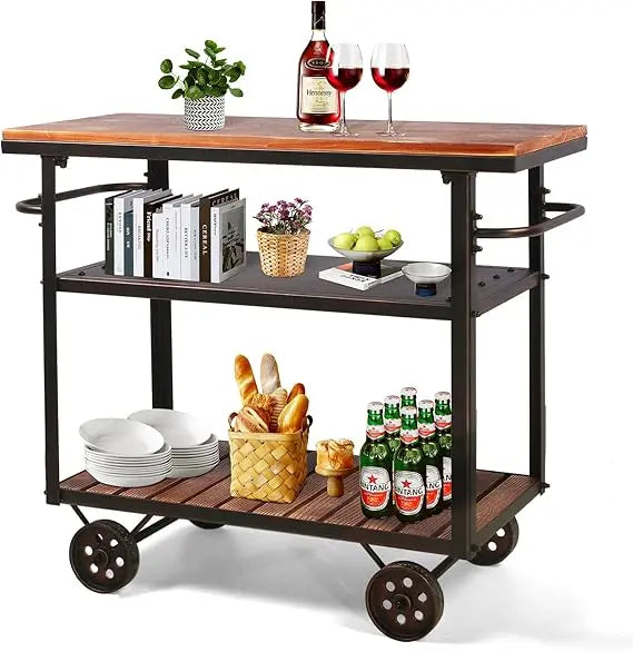 Mobile Kitchen Island Cart