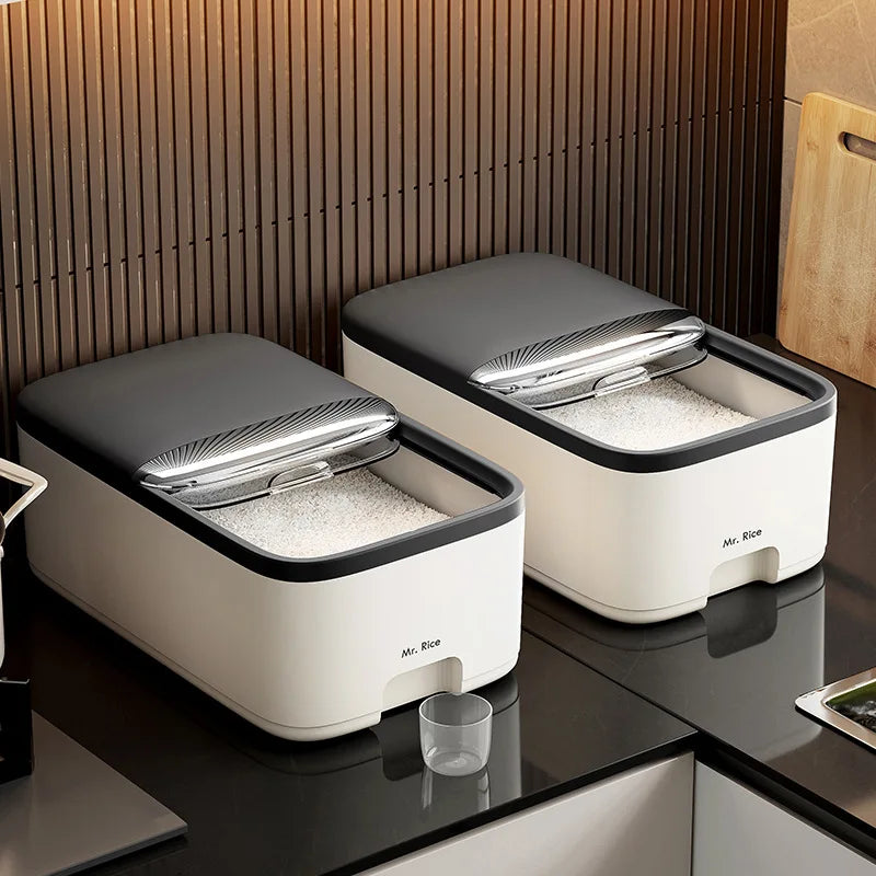 Moisture Proof Grain Sealed Jar - Kitchen Rice Storage Box