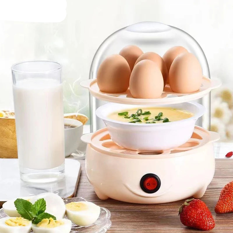 Multifunctional Electric Double Layer Hard Boiled Egg Cookers