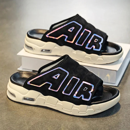 Non-Slip Platform Slippers for Men