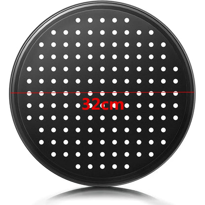 Non-Stick Carbon Steel Perforated Pizza Pan