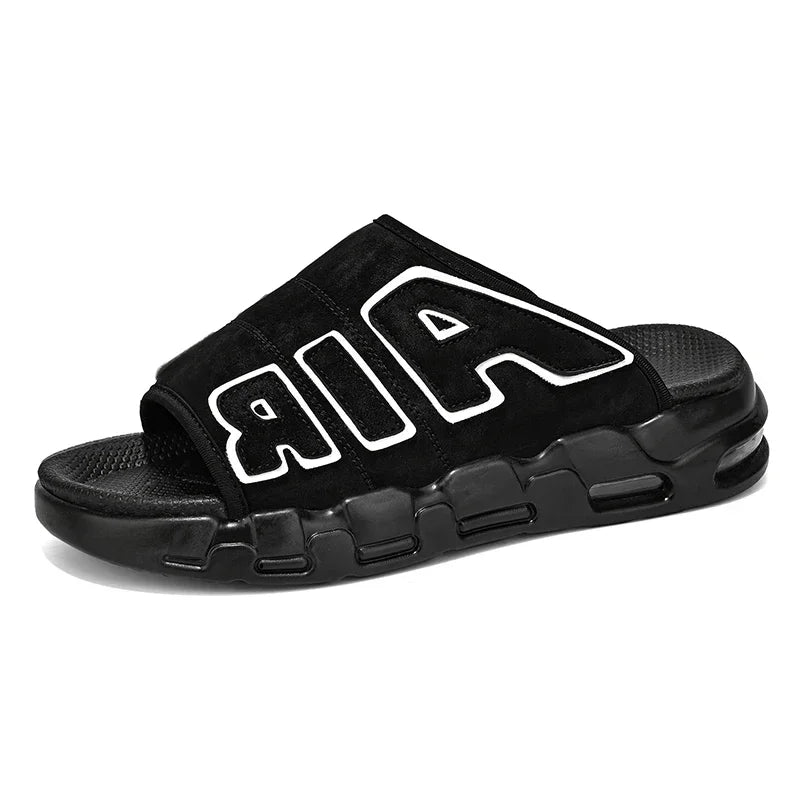 Non-Slip Platform Slippers for Men