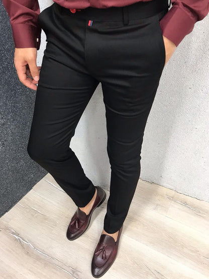 Men's Cotton Fabric Formal Pants