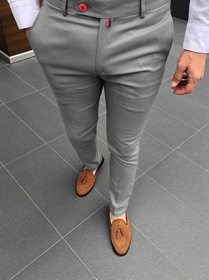 Men's Cotton Fabric Formal Pants