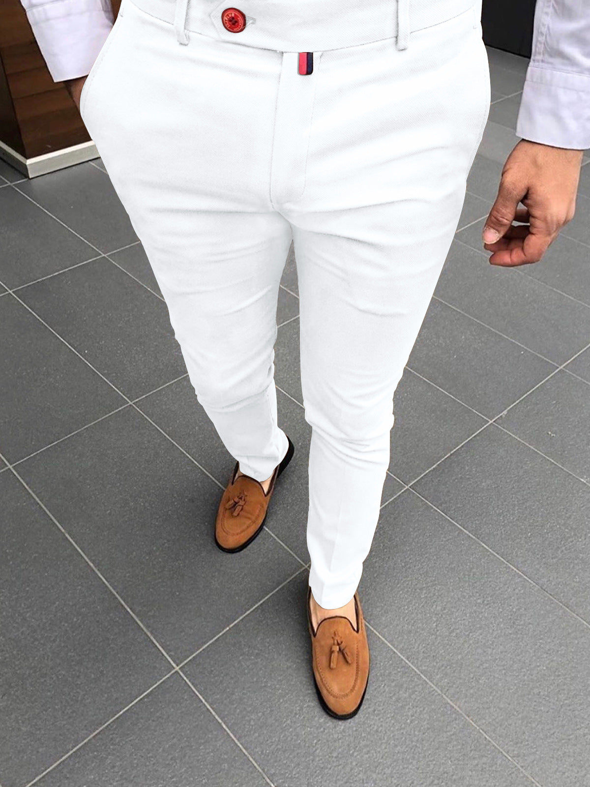 Men's Cotton Fabric Formal Pants