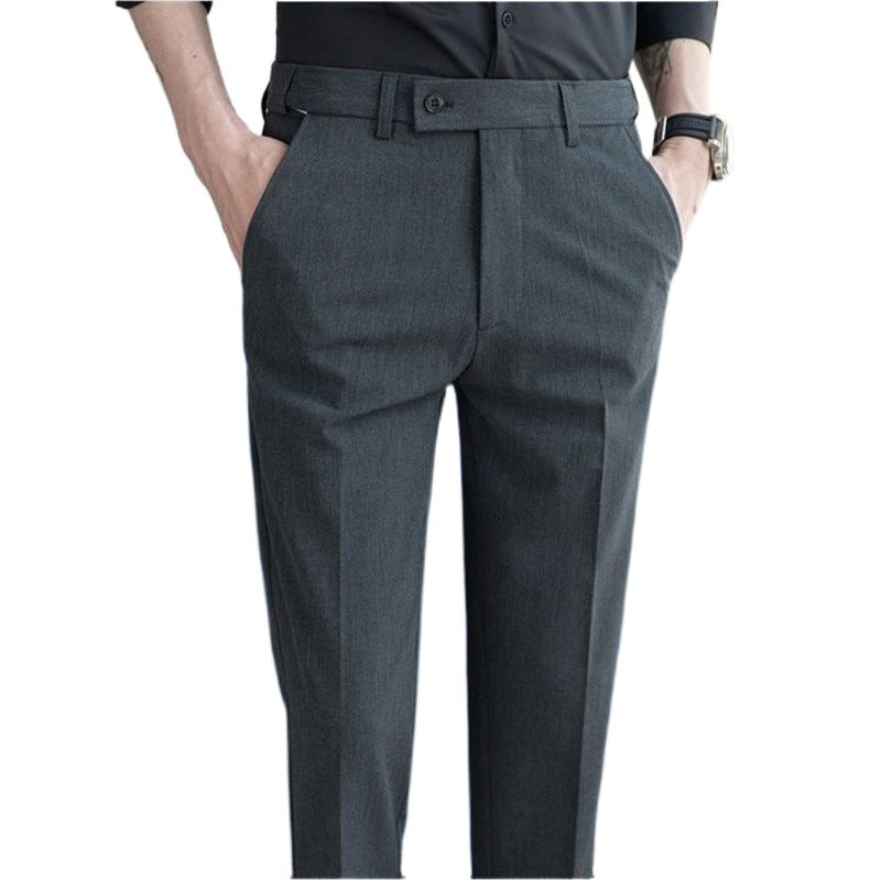 Men's Ankle-length Slim-fit Casual Pants