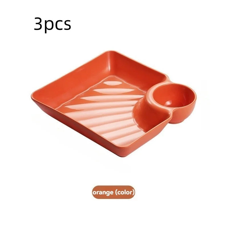 Plastic Dumpling Plate