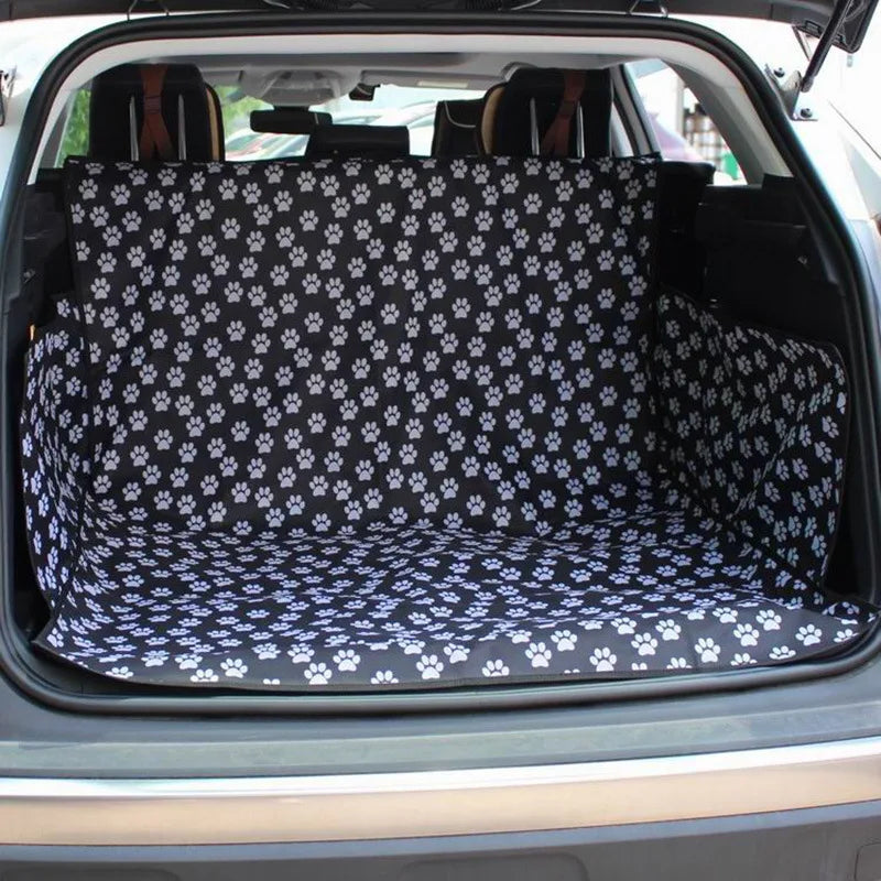Printed Waterproof Dog Car Seat Cover Protector